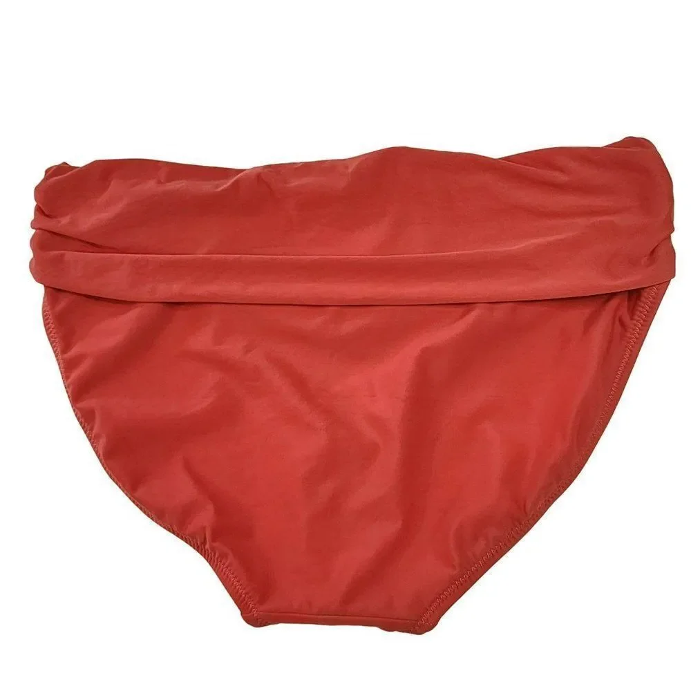 Be‎ Creative Swimwear Peach Bikini Bottoms Size 8